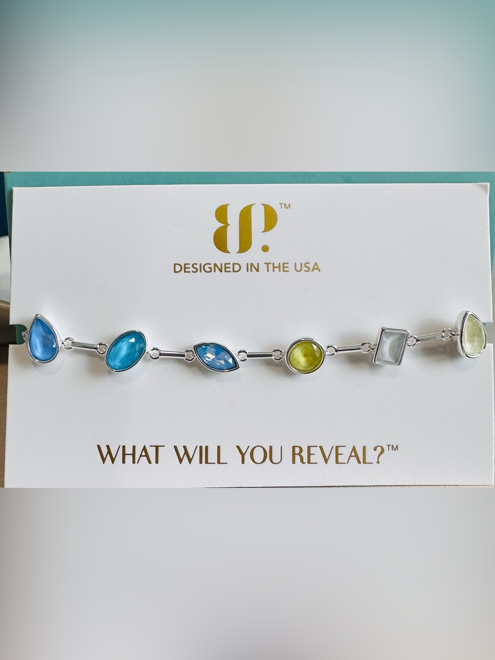 Bomb Party Summer Jewel Candy – “Capri Citrus” Matching Set —Silver plating - Picture 4 of 5